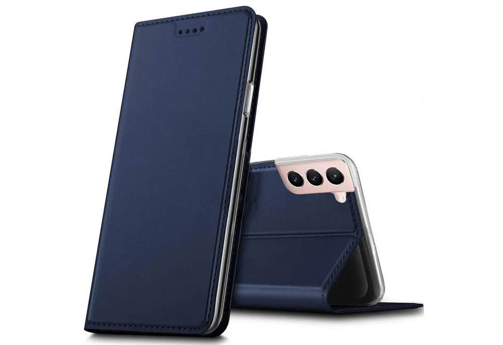 CoolGadget Handyhülle Klapptasche Wallet Kartenfach für Samsung Galaxy S22 6,1 Zoll, Ultra Slim Flip Case Hülle Klapphülle Cover Schutzhülle