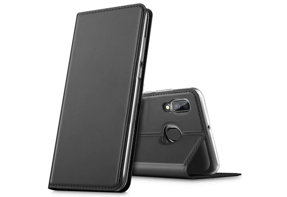 CoolGadget Handyhülle Magnet Case Handy Tasche für Samsung Galaxy A40 5,9 Zoll, Hülle Klapphülle Ultra Slim Flip Cover für Samsung A40 Schutzhülle
