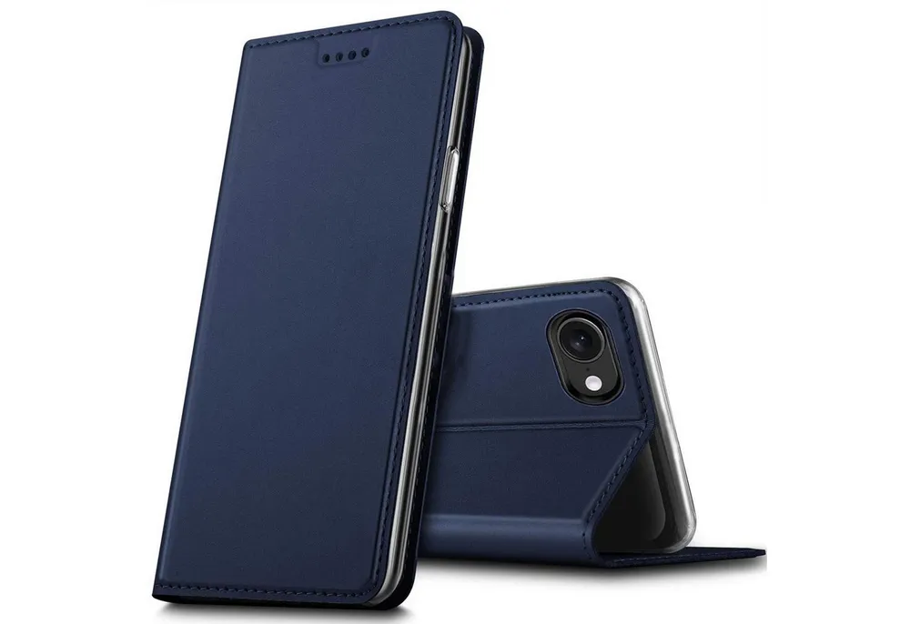 CoolGadget Handyhülle Magnet Case Handy Tasche für iPhone 17e / iPhone 16e 6,1 Zoll, Hülle Klapphülle Ultra Slim Flip Cover für iPhone 16e Schutzhülle