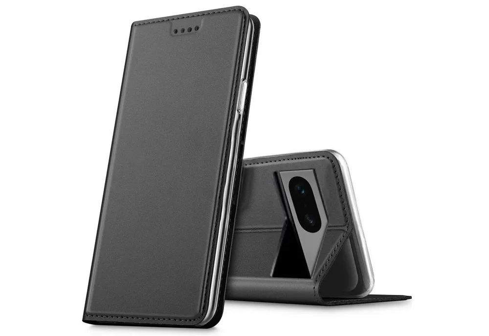 CoolGadget Handyhülle Magnet Case Handy Tasche für Google Pixel 7a 6,1 Zoll, Hülle Klapphülle Ultra Slim Flip Cover für Pixel 7a Schutzhülle