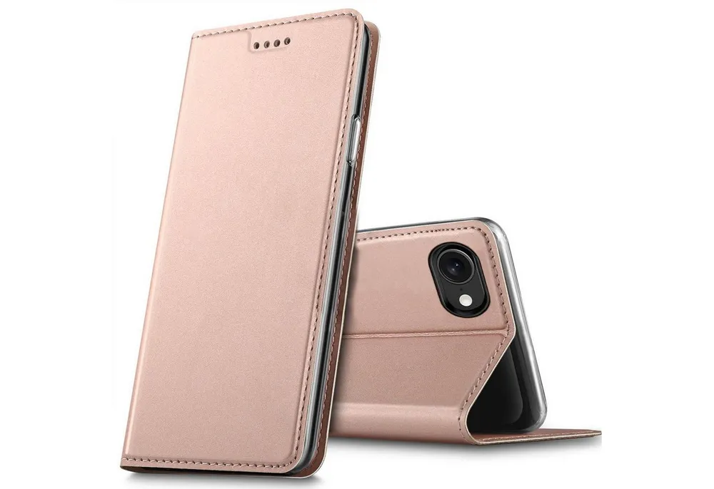 CoolGadget Handyhülle Magnet Case Handy Tasche für iPhone 17e / iPhone 16e 6,1 Zoll, Hülle Klapphülle Ultra Slim Flip Cover für iPhone 16e Schutzhülle