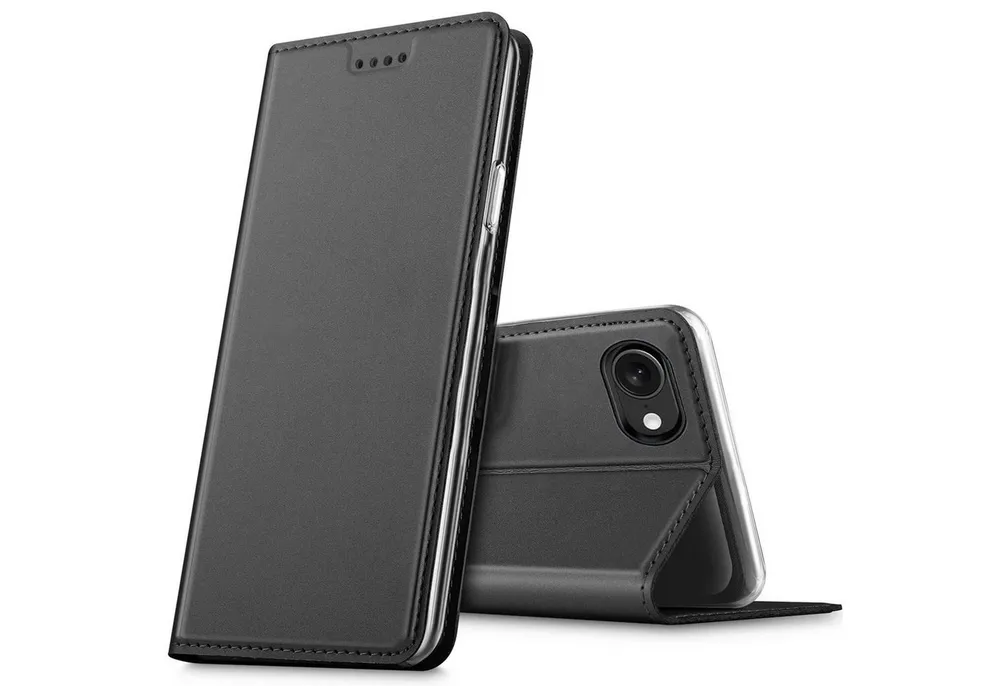 CoolGadget Handyhülle Magnet Case Handy Tasche für iPhone 17e / iPhone 16e 6,1 Zoll, Hülle Klapphülle Ultra Slim Flip Cover für iPhone 16e Schutzhülle