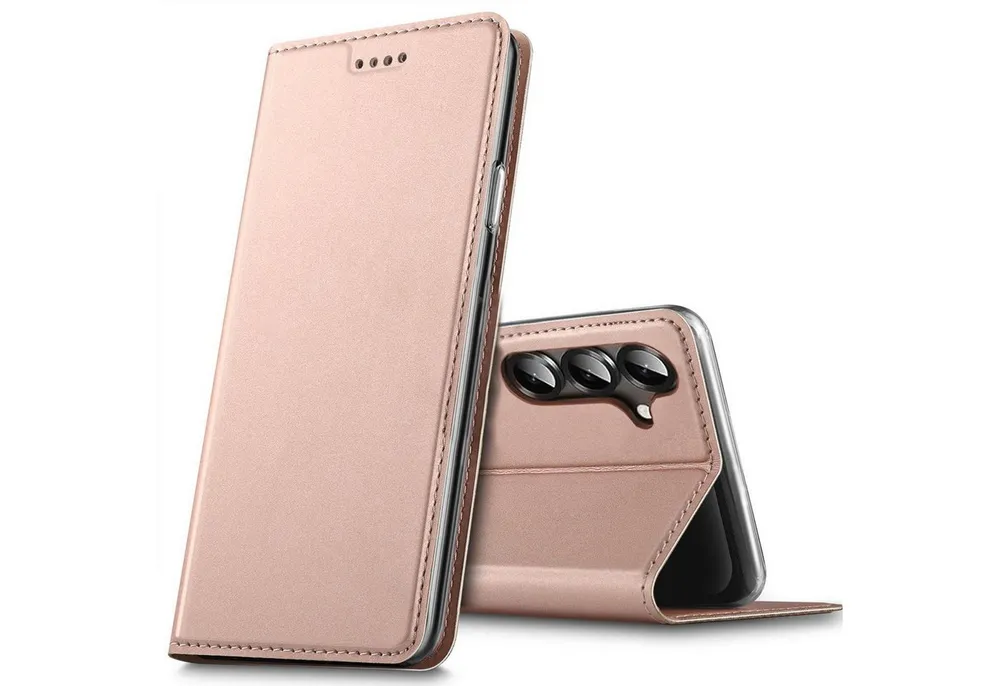 CoolGadget Handyhülle Magnet Case Handy Tasche für Samsung Galaxy S25 FE 6,7 Zoll, Hülle Klapphülle Ultra Slim Flip Cover für Samsung S25 FE Schutzhülle