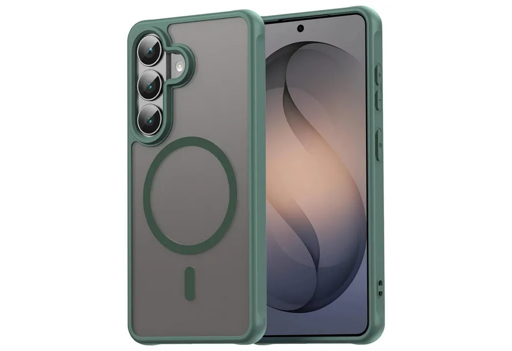 CoolGadget Handyhülle Magnet-Hülle für Samsung Galaxy S26 Schutzhülle magnetisch 6,3 Zoll, Hülle Matt Stoßfest kompatibel mit QI-Laden Zubehör Kameraschutz Case