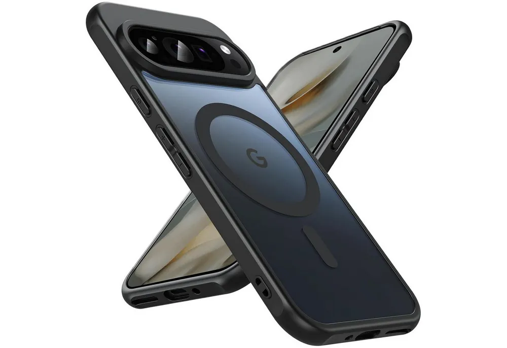 CoolGadget Handyhülle Magnet-Hülle für Pixel 10 Pro XL Schutzhülle magnetisch 6,8 Zoll, Hülle Matt Stoßfest kompatibel mit QI-Laden Zubehör Kameraschutz Case