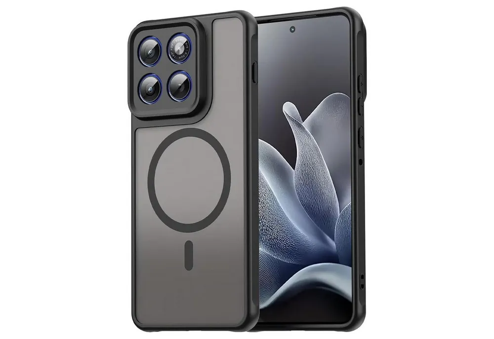 CoolGadget Handyhülle Magnet-Hülle für Motorola Edge 70 Schutzhülle magnetisch 6,67 Zoll, Hülle Matt Stoßfest kompatibel mit QI-Laden Zubehör Kameraschutz Case