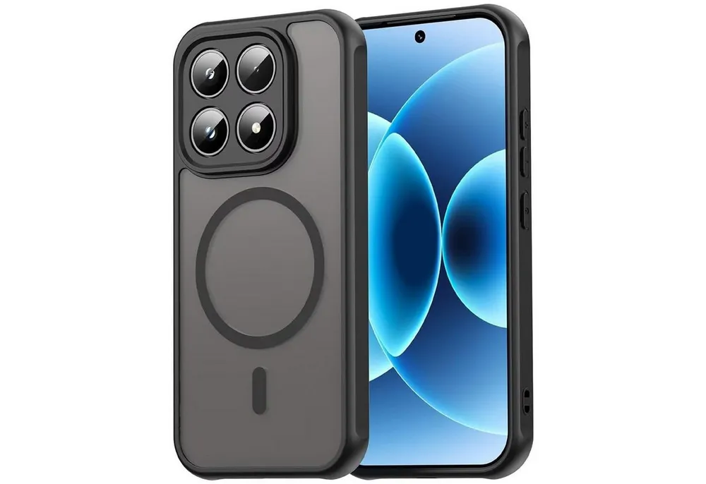 CoolGadget Handyhülle Magnet-Hülle für Xiaomi 17 Schutzhülle magnetisch 6,3 Zoll, Hülle Matt Stoßfest kompatibel mit QI-Laden Zubehör Kameraschutz Case