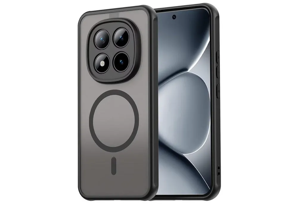 CoolGadget Handyhülle Magnet-Hülle für Xiaomi Redmi Note 15 Pro 5G Schutzhülle magnetisch 6,83 Zoll, Hülle Matt Stoßfest kompatibel mit QI-Laden Zubehör Kameraschutz Case