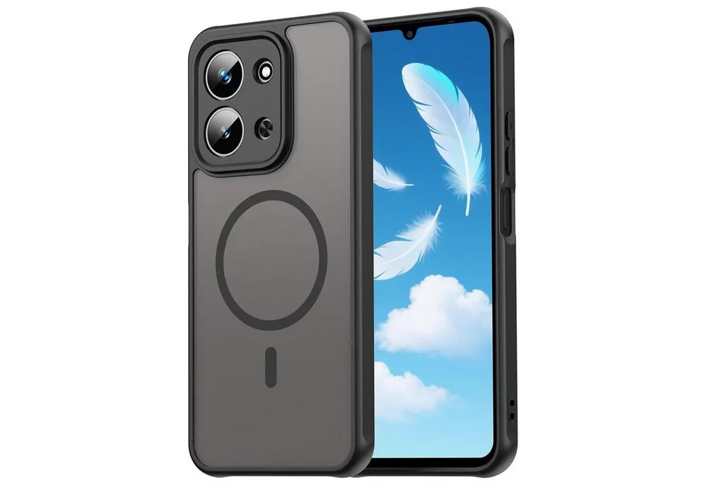 CoolGadget Handyhülle Magnet-Hülle für Xiaomi Redmi 15C Schutzhülle magnetisch 6,9 Zoll, Hülle Matt Stoßfest kompatibel mit QI-Laden Zubehör Kameraschutz Case