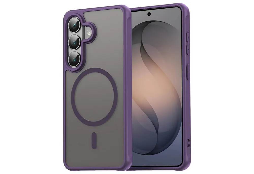 CoolGadget Handyhülle Magnet-Hülle für Samsung Galaxy S26 Schutzhülle magnetisch 6,3 Zoll, Hülle Matt Stoßfest kompatibel mit QI-Laden Zubehör Kameraschutz Case