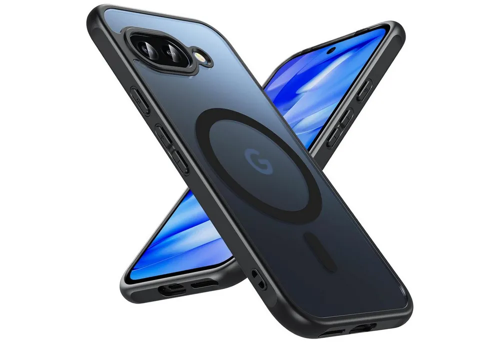 CoolGadget Handyhülle Magnet-Hülle für Pixel 9a Schutzhülle magnetisch 6,3 Zoll, Hülle Matt Stoßfest kompatibel mit QI-Laden Zubehör Kameraschutz Case