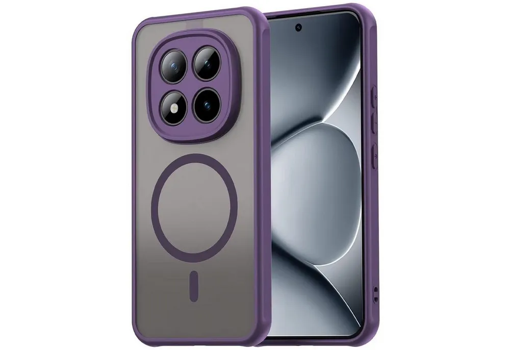 CoolGadget Handyhülle Magnet-Hülle für Xiaomi Redmi Note 15 Pro 5G Schutzhülle magnetisch 6,83 Zoll, Hülle Matt Stoßfest kompatibel mit QI-Laden Zubehör Kameraschutz Case