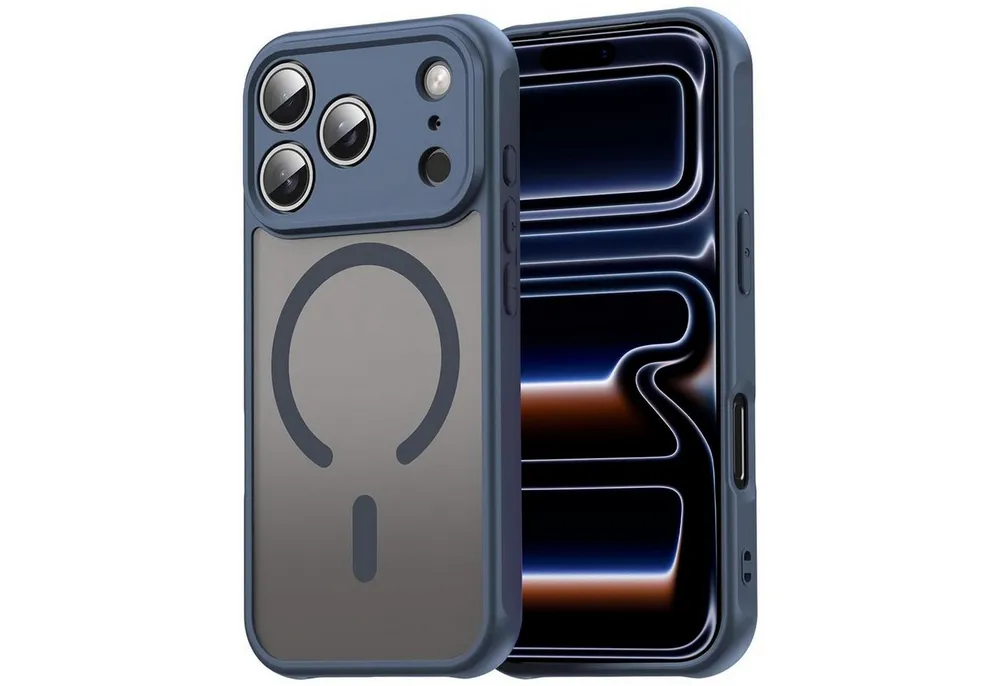 CoolGadget Handyhülle Magnet-Hülle für iPhone 17 Pro Max Schutzhülle magnetisch 6,9 Zoll, Hülle Matt Stoßfest kompatibel mit Magsafe Zubehör Kameraschutz Case
