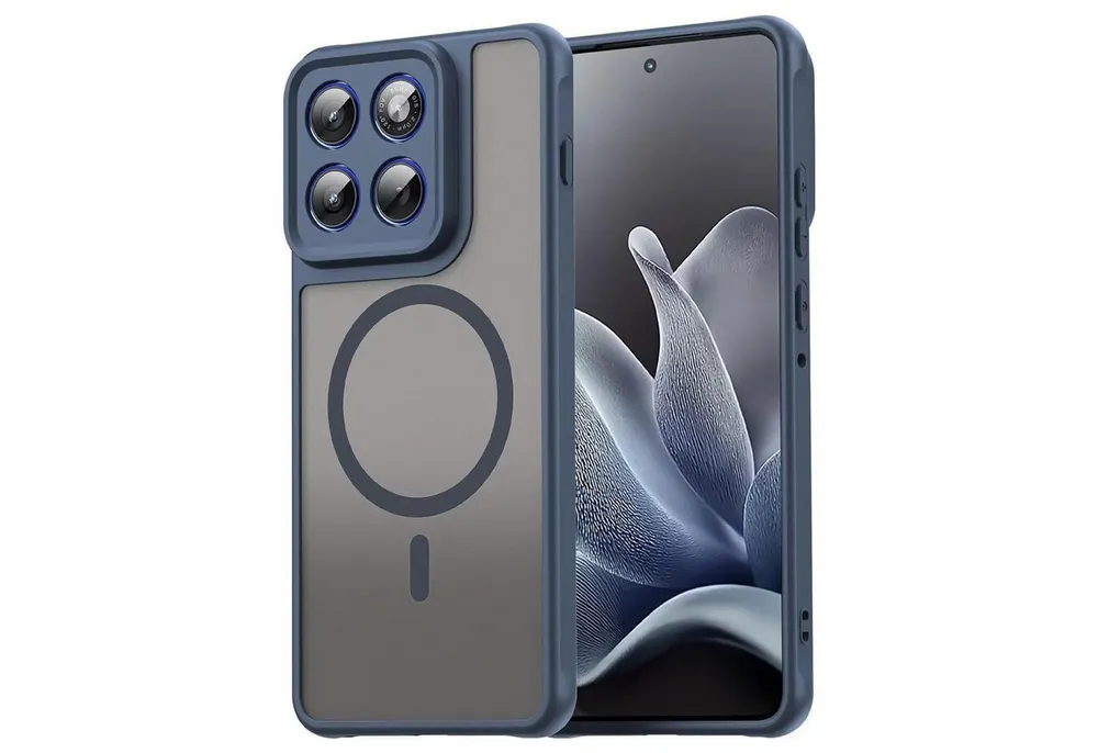 CoolGadget Handyhülle Magnet-Hülle für Motorola Edge 70 Schutzhülle magnetisch 6,67 Zoll, Hülle Matt Stoßfest kompatibel mit QI-Laden Zubehör Kameraschutz Case