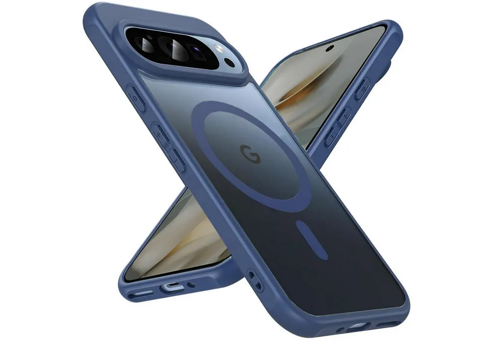 CoolGadget Handyhülle Magnet-Hülle für Pixel 10 Schutzhülle magnetisch 6,3 Zoll, Hülle Matt Stoßfest kompatibel mit QI-Laden Zubehör Kameraschutz Case