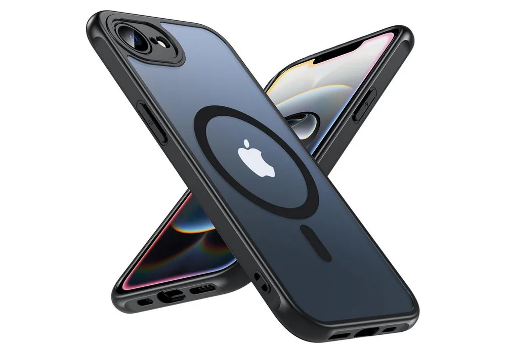 CoolGadget Handyhülle Magnet-Hülle für iPhone 17e / iPhone 16e Schutzhülle magnetisch 6,1 Zoll, Hülle Matt Stoßfest kompatibel mit Magsafe Zubehör Kameraschutz Case