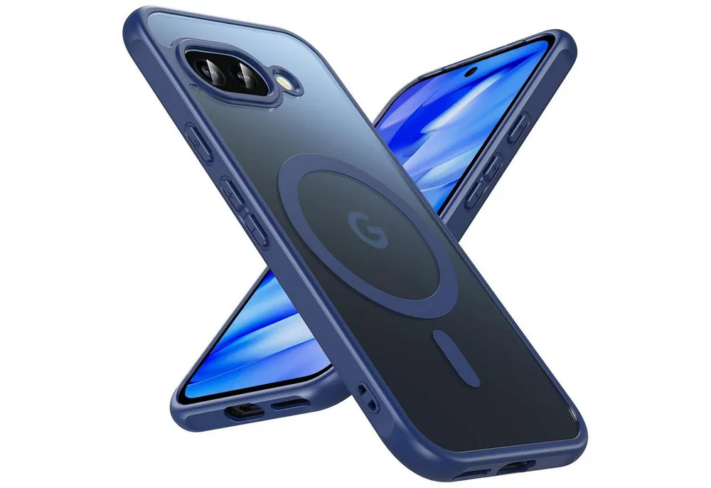 CoolGadget Handyhülle Magnet-Hülle für Pixel 9a Schutzhülle magnetisch 6,3 Zoll, Hülle Matt Stoßfest kompatibel mit QI-Laden Zubehör Kameraschutz Case