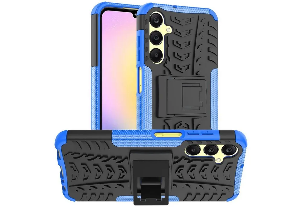 CoolGadget Handyhülle Outdoor Case Hybrid Cover für Samsung Galaxy A05s 6,7 Zoll, Schutzhülle mit Ständer robuste Panzer Hülle für Samsung A05s 5G Hülle