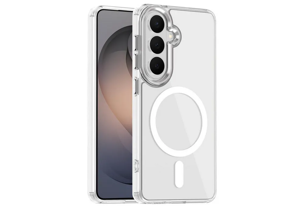 CoolGadget Handyhülle Premium Silikon Handy Case für Samsung Galaxy S26+ 6,7 Zoll, Hülle Transparent Schutzhülle kompatibel mit MagSafe Zubehör