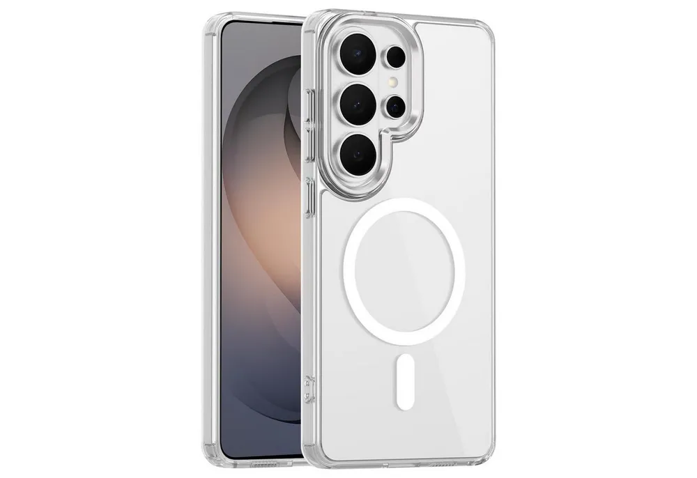 CoolGadget Handyhülle Premium Silikon Handy Case für Samsung Galaxy S26 Ultra 6,9 Zoll, Hülle Transparent Schutzhülle kompatibel mit MagSafe Zubehör
