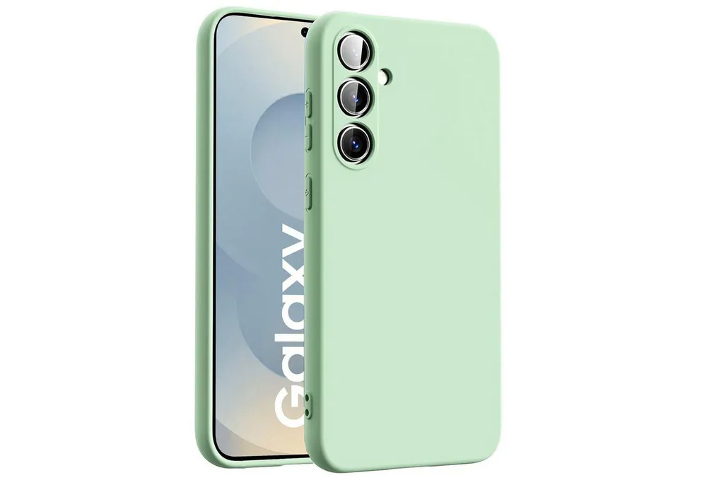 CoolGadget Handyhülle Silikon Colour Series Slim Case für Samsung Galaxy S25 6,2 Zoll, Hülle weich Handy Cover für Samsung S25 Schutzhülle