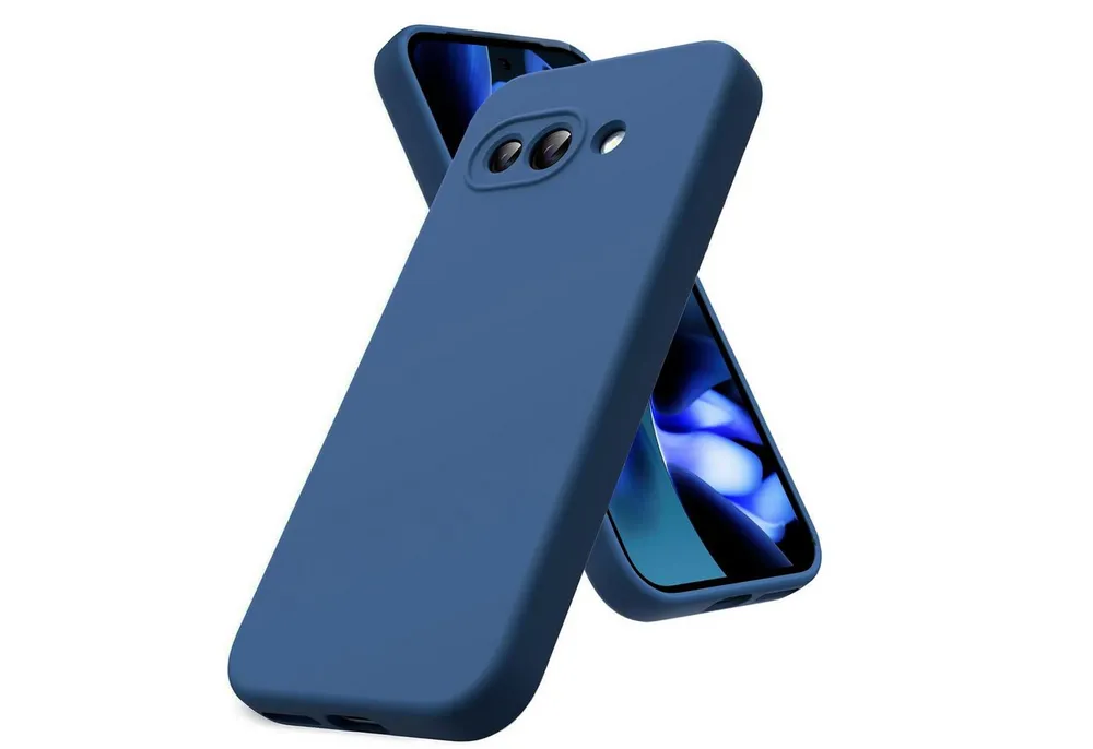 CoolGadget Handyhülle Silikon Colour Series Slim Case für Google Pixel 9a 6,3 Zoll, Hülle weich Handy Cover für Pixel 9a Schutzhülle Innenfleece