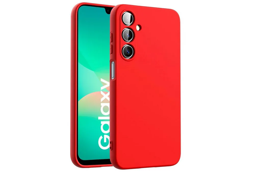 CoolGadget Handyhülle Silikon Colour Series Slim Case für Samsung Galaxy A17 5G 6,7 Zoll, Hülle weich Handy Cover für Samsung A17 5G Schutzhülle