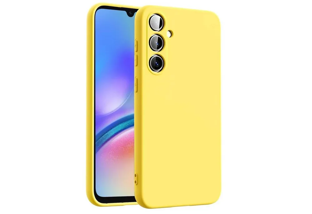 CoolGadget Handyhülle Silikon Colour Series Slim Case für Samsung Galaxy A05s 6,7 Zoll, Hülle weich Handy Cover für Samsung A05s Schutzhülle