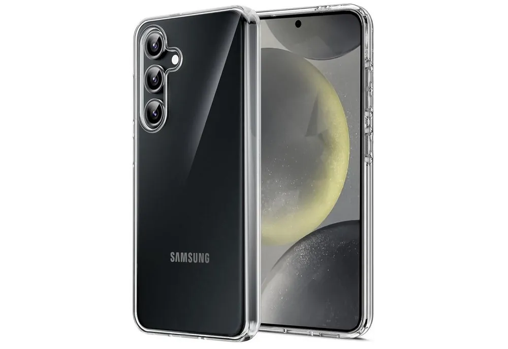 CoolGadget Handyhülle Silikon Handy Hülle Slim für Samsung Galaxy S24 6,2 Zoll, dünne TPU Schutzhülle Case in transparent / durchsichtig