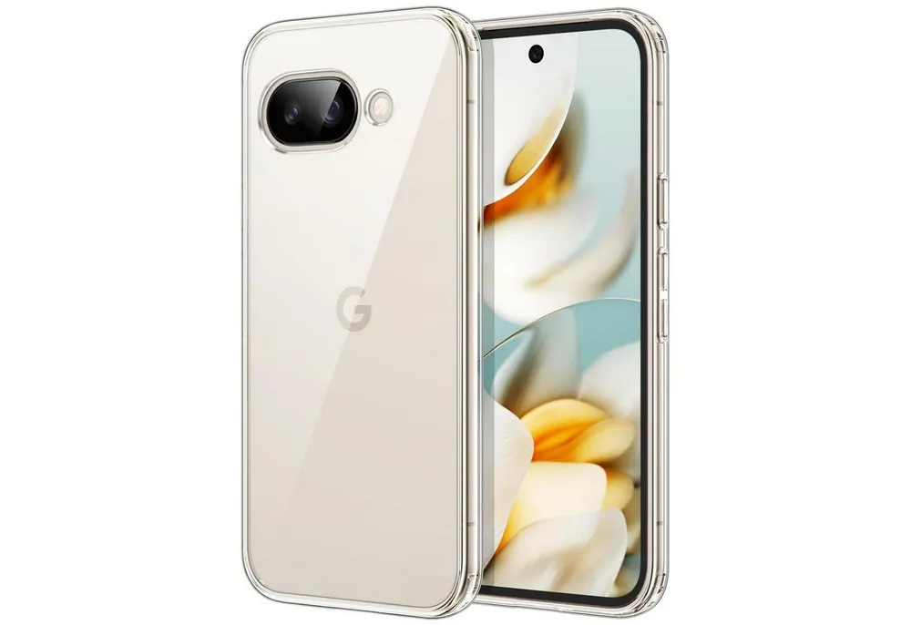 CoolGadget Handyhülle Transparent Ultra Slim Case für Google Pixel 9a 6,3 Zoll, Silikon Hülle Dünne Schutzhülle für Pixel 9a Hülle
