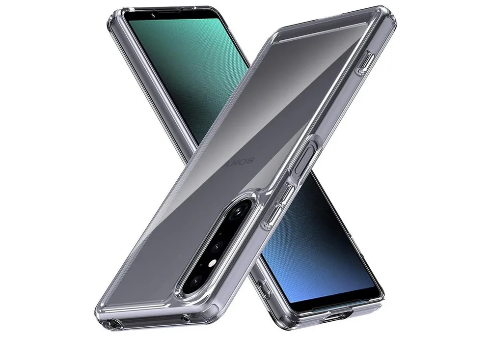 CoolGadget Handyhülle Transparent Ultra Slim Case für Sony Xperia 1 V 6,5 Zoll, Silikon Hülle Dünne Schutzhülle für Sony Xperia 1 V 2023 Hülle