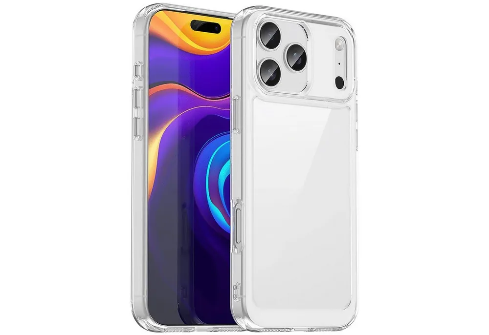 CoolGadget Handyhülle Transparent Ultra Slim Case für Apple iPhone 17 Pro 6,3 Zoll, Silikon Hülle Dünne Schutzhülle für iPhone 17 Pro Hülle