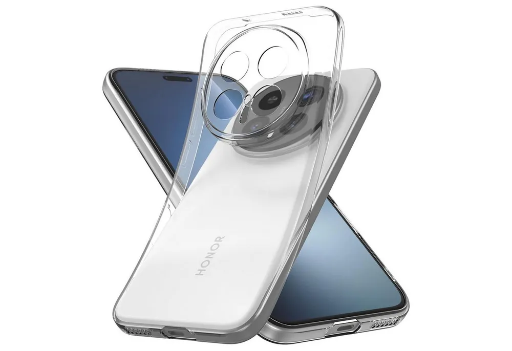 CoolGadget Handyhülle Transparent Ultra Slim Case für Honor Magic8 Pro 6,71 Zoll, Silikon Hülle Dünne Schutzhülle für Honor Magic 8 Pro Hülle
