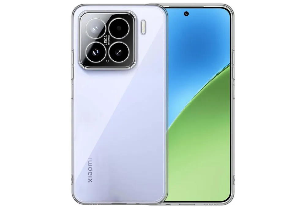 CoolGadget Handyhülle Transparent Ultra Slim Case für Xiaomi 15 6,36 Zoll, Silikon Hülle Dünne Schutzhülle für Xiaomi 15 5G Hülle