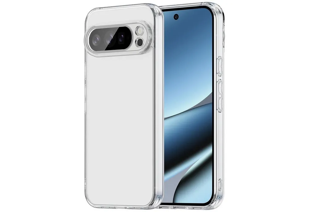 CoolGadget Handyhülle Transparent Ultra Slim Case für Google Pixel 10 Pro 6,3 Zoll, Silikon Hülle Dünne Schutzhülle für Pixel 10 Pro Hülle