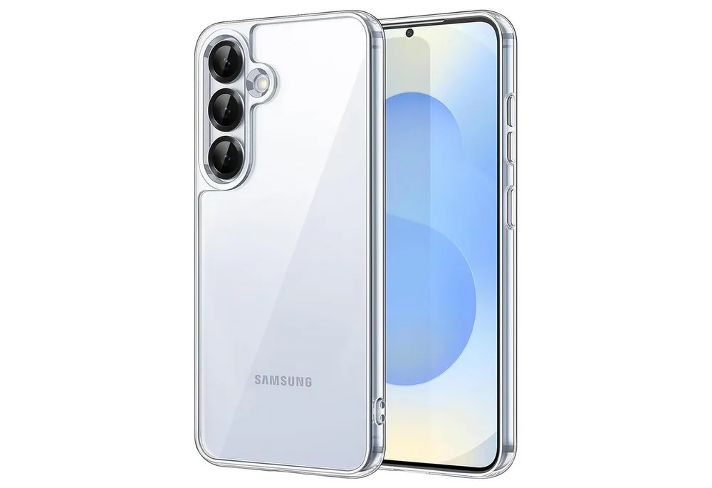 CoolGadget Handyhülle Transparent Ultra Slim Case für Samsung Galaxy S25+ 6,7 Zoll, Silikon Hülle Dünne Schutzhülle für Samsung S25 Plus 5G Hülle