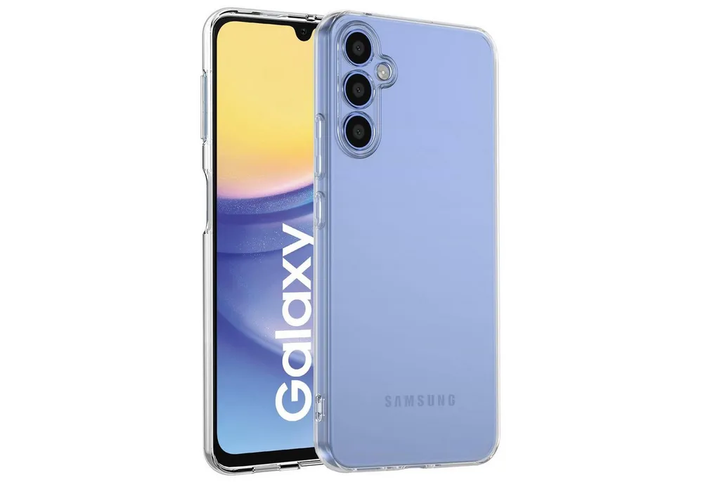 CoolGadget Handyhülle Transparent Ultra Slim Case für Samsung Galaxy A16 5G 6,7 Zoll, Silikon Hülle Dünne Schutzhülle für Samsung A16 5G Hülle