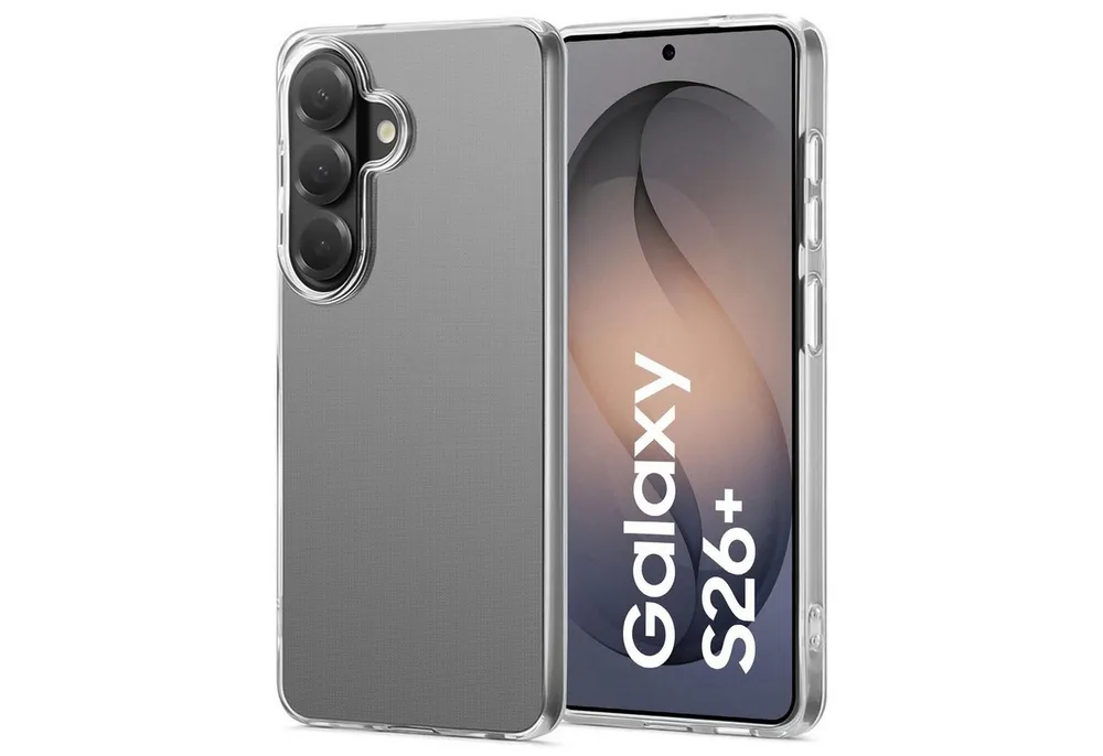 CoolGadget Handyhülle Transparent Ultra Slim Case für Samsung Galaxy S26+ 6,7 Zoll, Silikon Hülle Dünne Schutzhülle für Samsung S26 Plus 5G Hülle