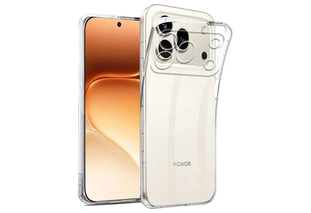 CoolGadget Handyhülle Transparent Ultra Slim Case für Honor 600 Pro 6,57 Zoll, Silikon Hülle Dünne Schutzhülle für Honor 600 Pro Hülle
