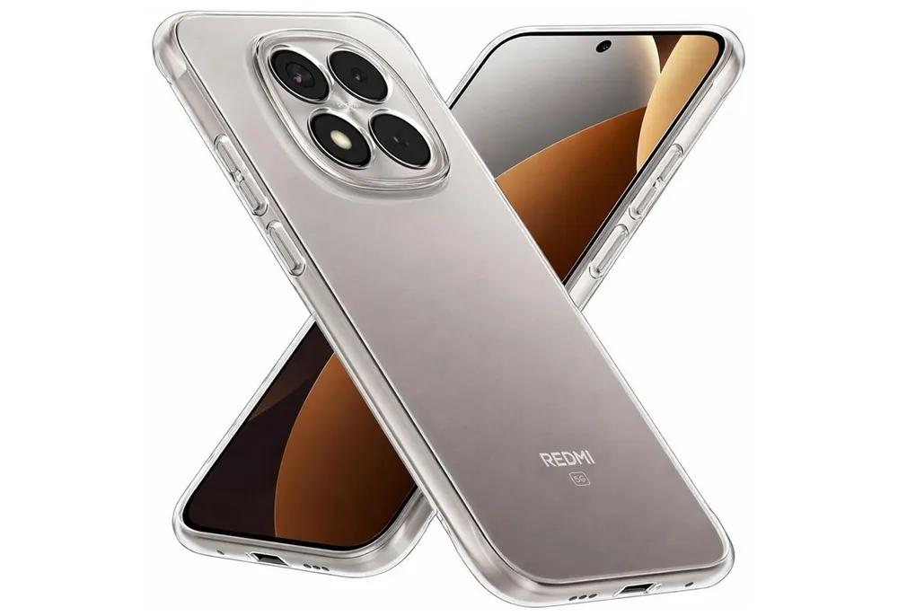 CoolGadget Handyhülle Transparent Ultra Slim Case für Xiaomi Redmi Note 15 Pro 5G 6,83 Zoll, Silikon Hülle Dünne Schutzhülle für Redmi Note 15 Pro 5G Hülle