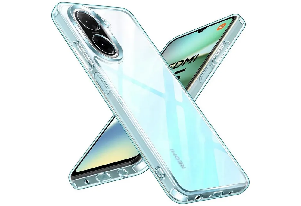 CoolGadget Handyhülle Transparent Ultra Slim Case für Xiaomi Redmi A5 6,88 Zoll, Silikon Hülle Dünne Schutzhülle für Redmi A5 5G Hülle