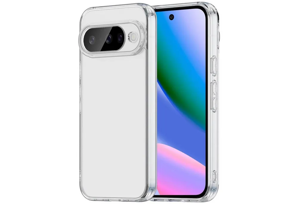 CoolGadget Handyhülle Transparent Ultra Slim Case für Google Pixel 10 6,3 Zoll, Silikon Hülle Dünne Schutzhülle für Pixel 10 Hülle