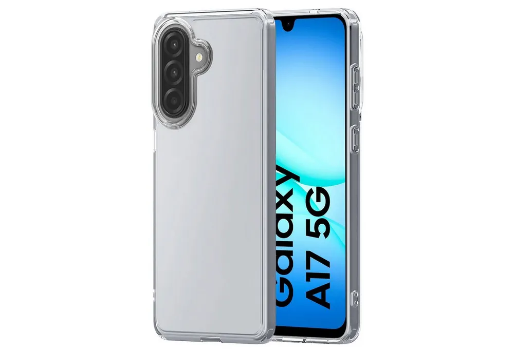 CoolGadget Handyhülle Transparent Ultra Slim Case für Samsung Galaxy A17 5G 6,7 Zoll, Silikon Hülle Dünne Schutzhülle für Samsung A17 5G Hülle