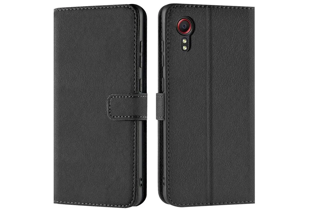 CoolGadget Handyhülle Wallet Klapp Tasche Book Case für Samsung Galaxy XCover 7 6,6 Zoll, Hülle Klapphülle Flip Cover Etui Schutzhülle