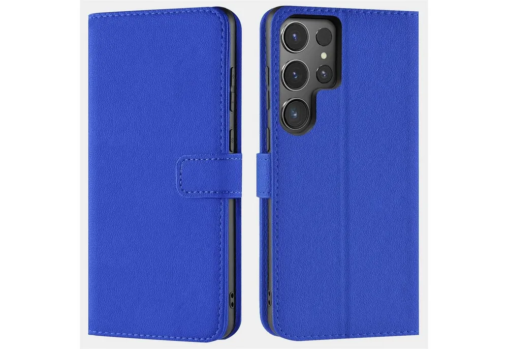 CoolGadget Handyhülle Wallet Klapp Tasche Book Case für Samsung Galaxy S24 Ultra 6,8 Zoll, Hülle Klapphülle Flip Cover Etui Schutzhülle