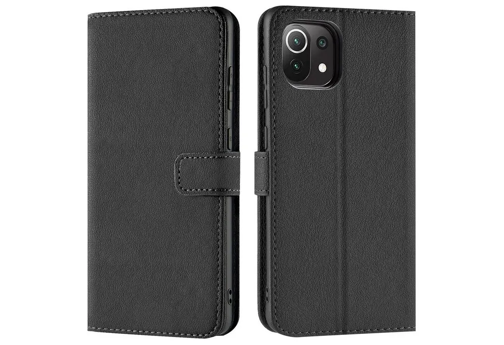CoolGadget Handyhülle Wallet Klapp Tasche Book Case für Xiaomi Mi 11 Lite 4G/5G 6,55 Zoll, Hülle Klapphülle Flip Cover Etui Schutzhülle