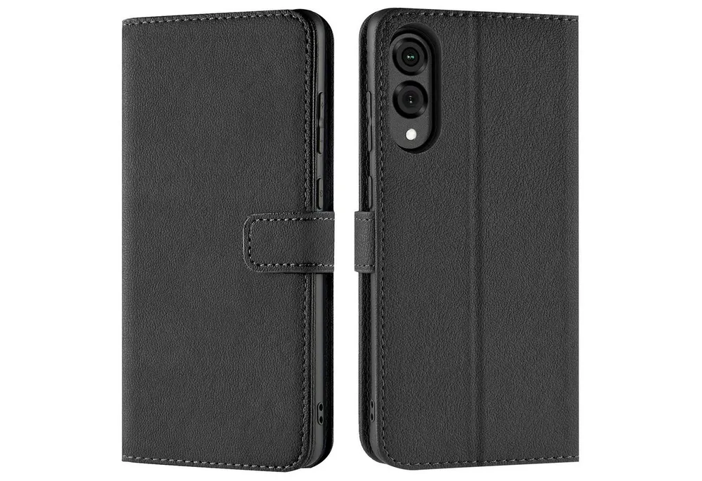 CoolGadget Handyhülle Wallet Klapp Tasche Book Case für Samsung Galaxy S25 Edge, Hülle Klapphülle Flip Cover Etui Schutzhülle