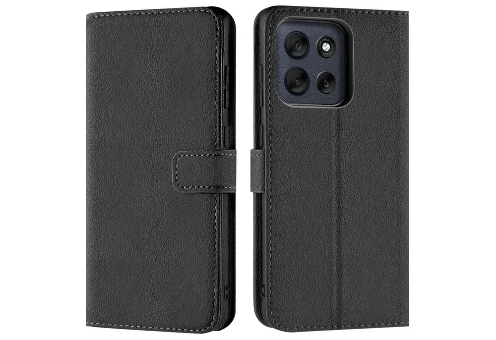 CoolGadget Handyhülle Wallet Klapp Tasche Book Case für Motorola Moto G86 5G, Hülle Klapphülle Flip Cover Etui Schutzhülle