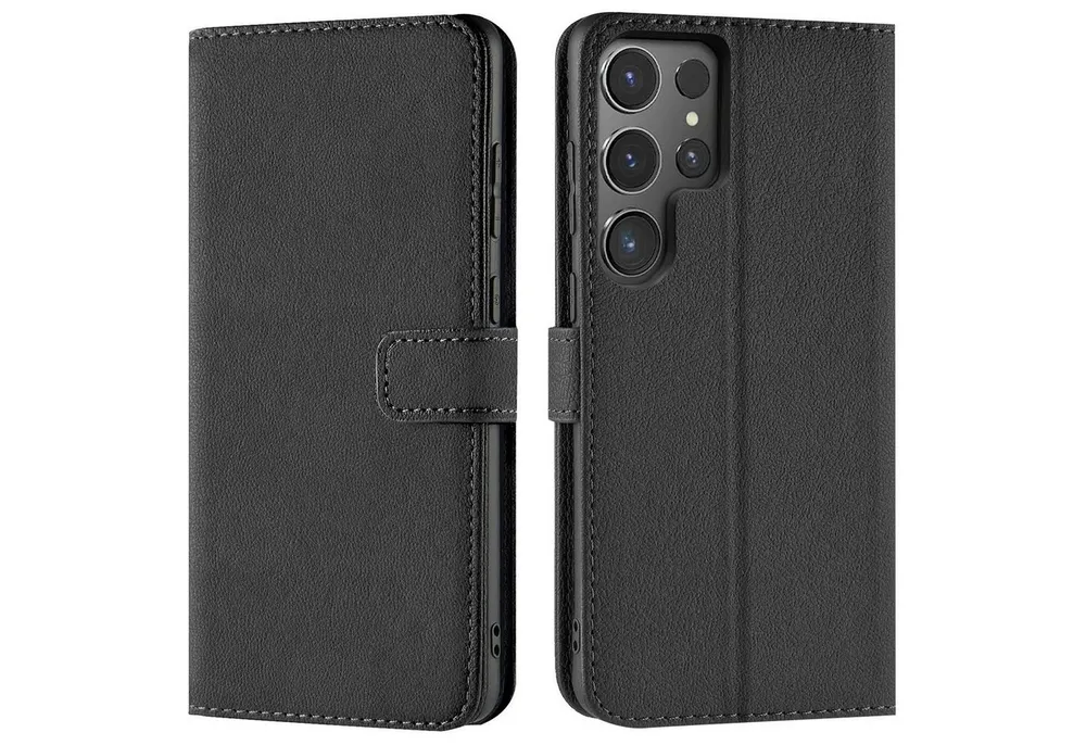 CoolGadget Handyhülle Wallet Klapp Tasche Book Case für Samsung Galaxy S24 Ultra 6,8 Zoll, Hülle Klapphülle Flip Cover Etui Schutzhülle