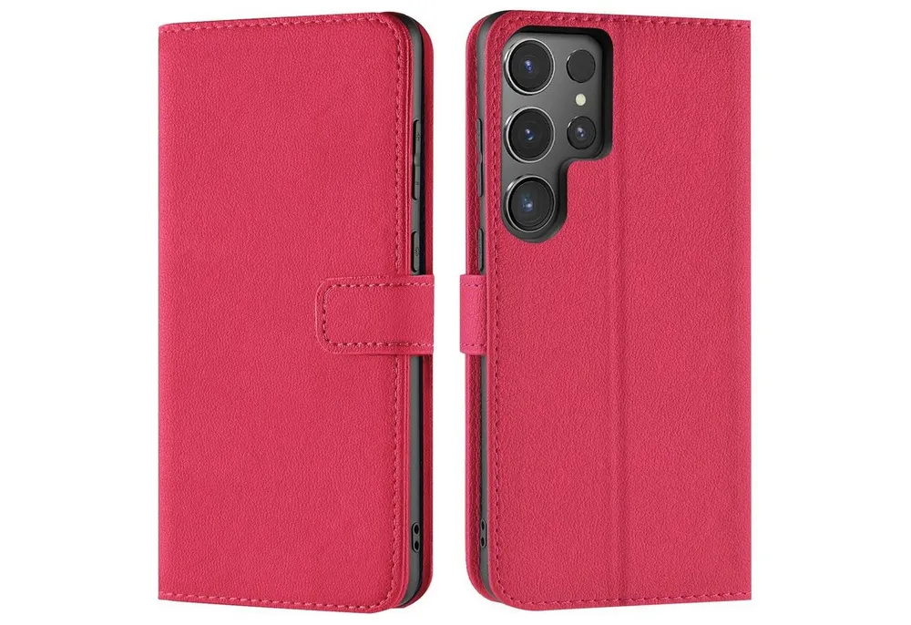 CoolGadget Handyhülle Wallet Klapp Tasche Book Case für Samsung Galaxy S24 Ultra 6,8 Zoll, Hülle Klapphülle Flip Cover Etui Schutzhülle